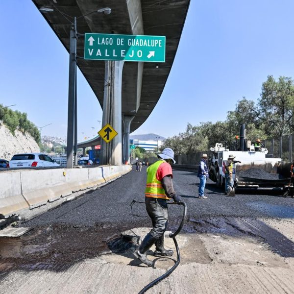 ¡A punto de quedar listo! Avanza al 90% la reconstrucción del Periférico Norte en el #Edomex