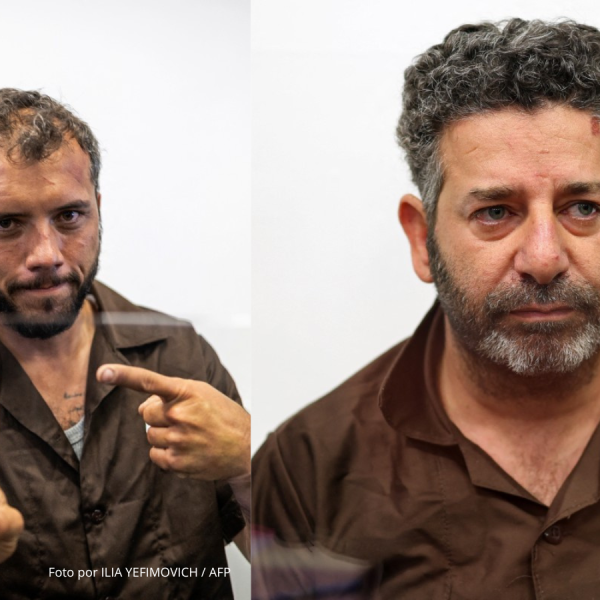 Aislados, golpeados y en huelga de hambre: Saif y Thiago son el rostro del secuestro ilegal de la Flotilla Sumud